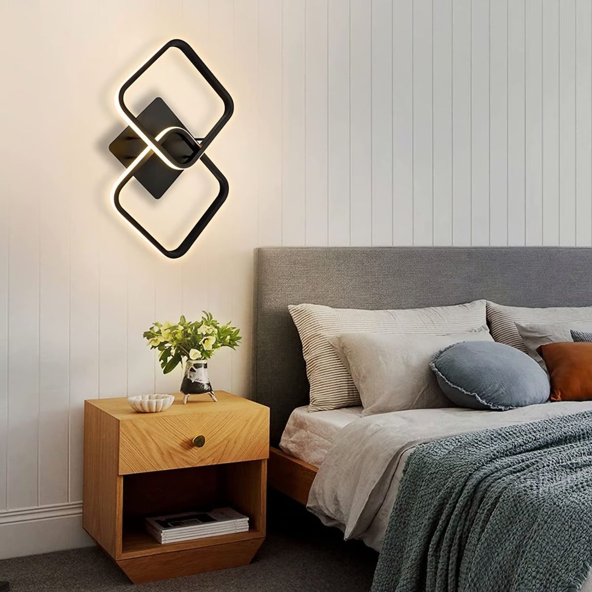 CASA NEW - Lámpara de Techo Moderna 3 Modos-