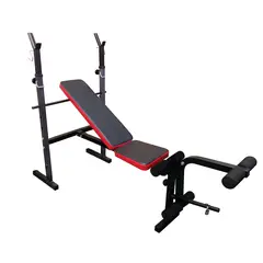 ALPHA - Press Banca Abdominal Multifuncional inclinable + piernas