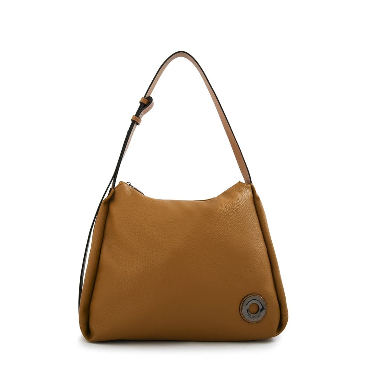 AMPHORA - Cartera corte recto marisa grande camel