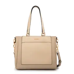 AMPHORA - Cartera Dos Asas grande madrid beige