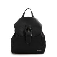 Mochila con tapa jessie mediana negro