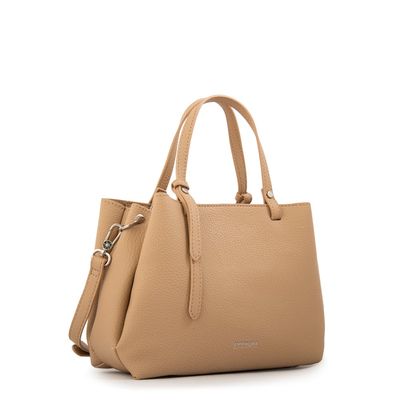 Imagen 2 del producto Cartera tote tres divisiones moroni pequeña beige