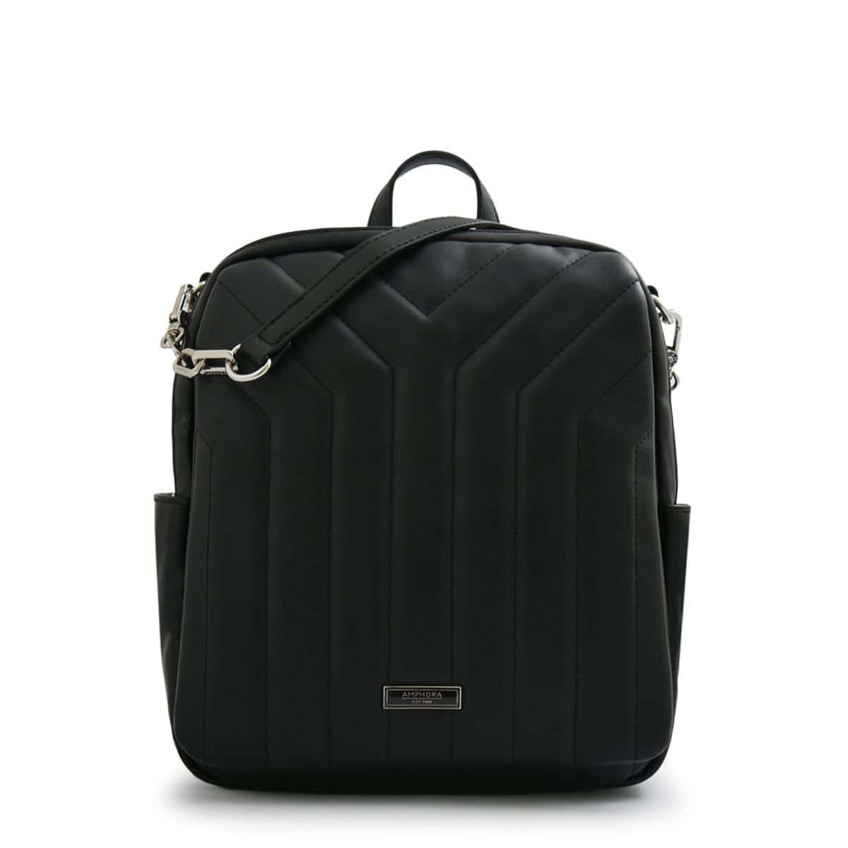 AMPHORA - Mochila mediana armenia negro