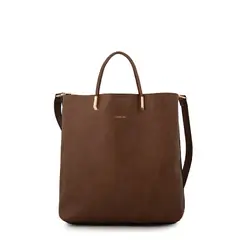 AMPHORA - Cartera Bandolera mediana valencia café