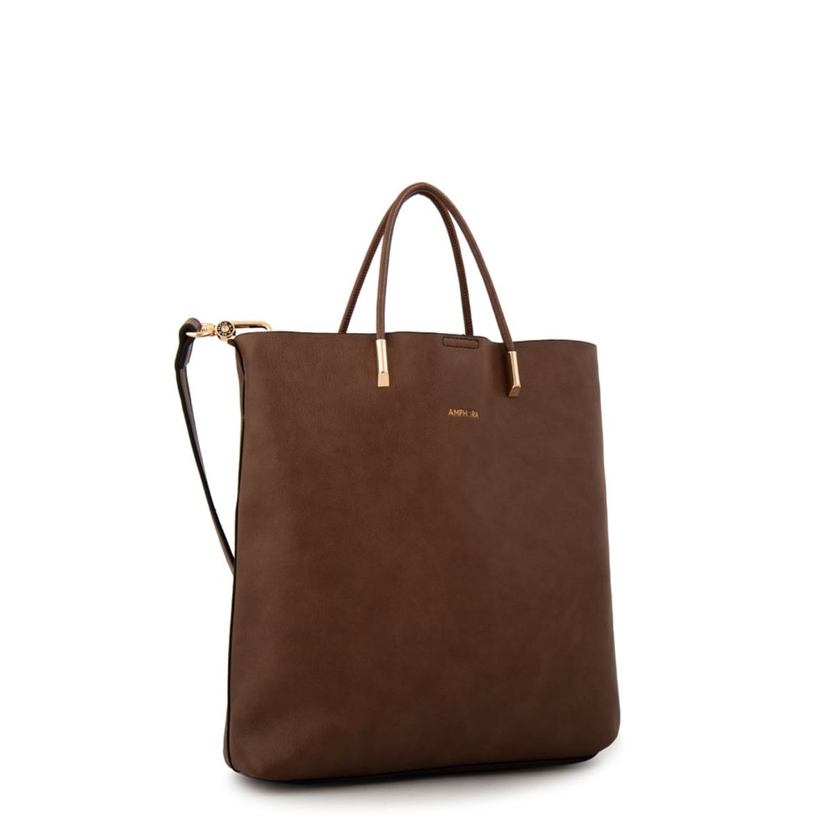 AMPHORA - Cartera bandolera valencia mediana café