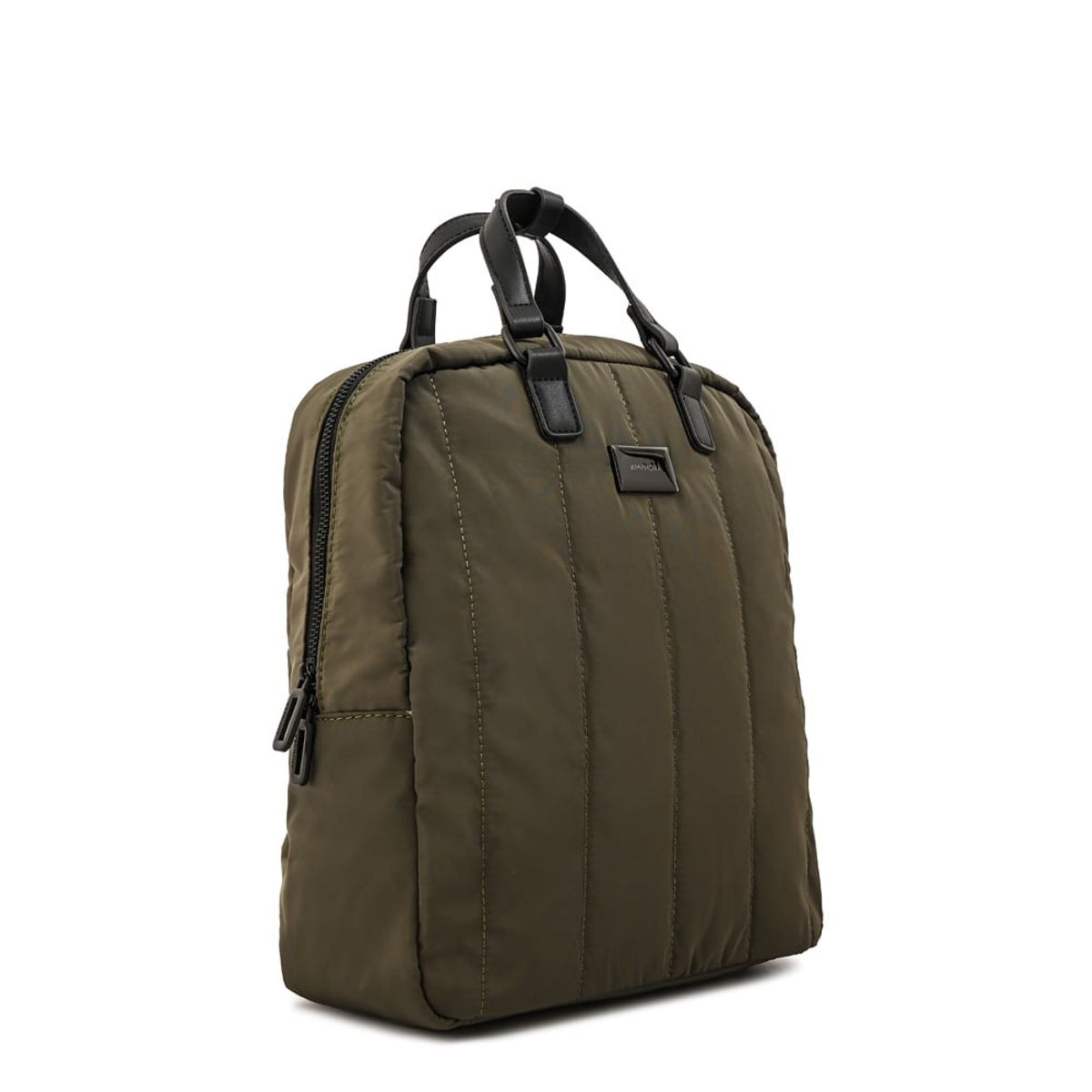 AMPHORA - Mochila japon mediana verde oliva