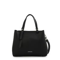 Cartera tote tres divisiones moroni pequeña negro