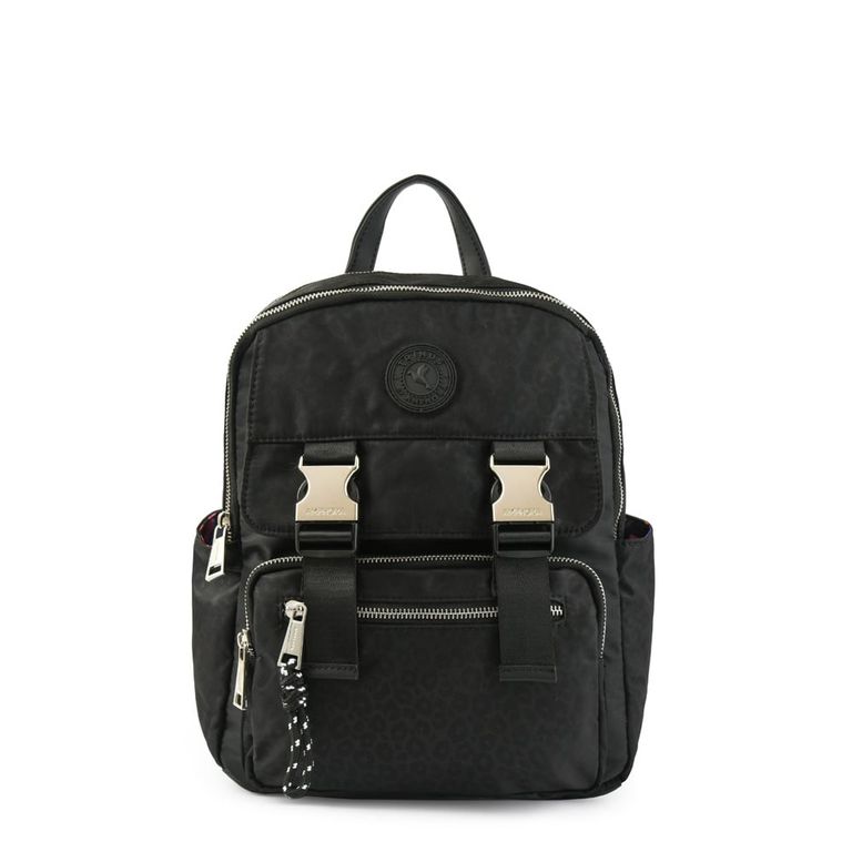 Mochila college mediana negro Negro TALLA UNICA