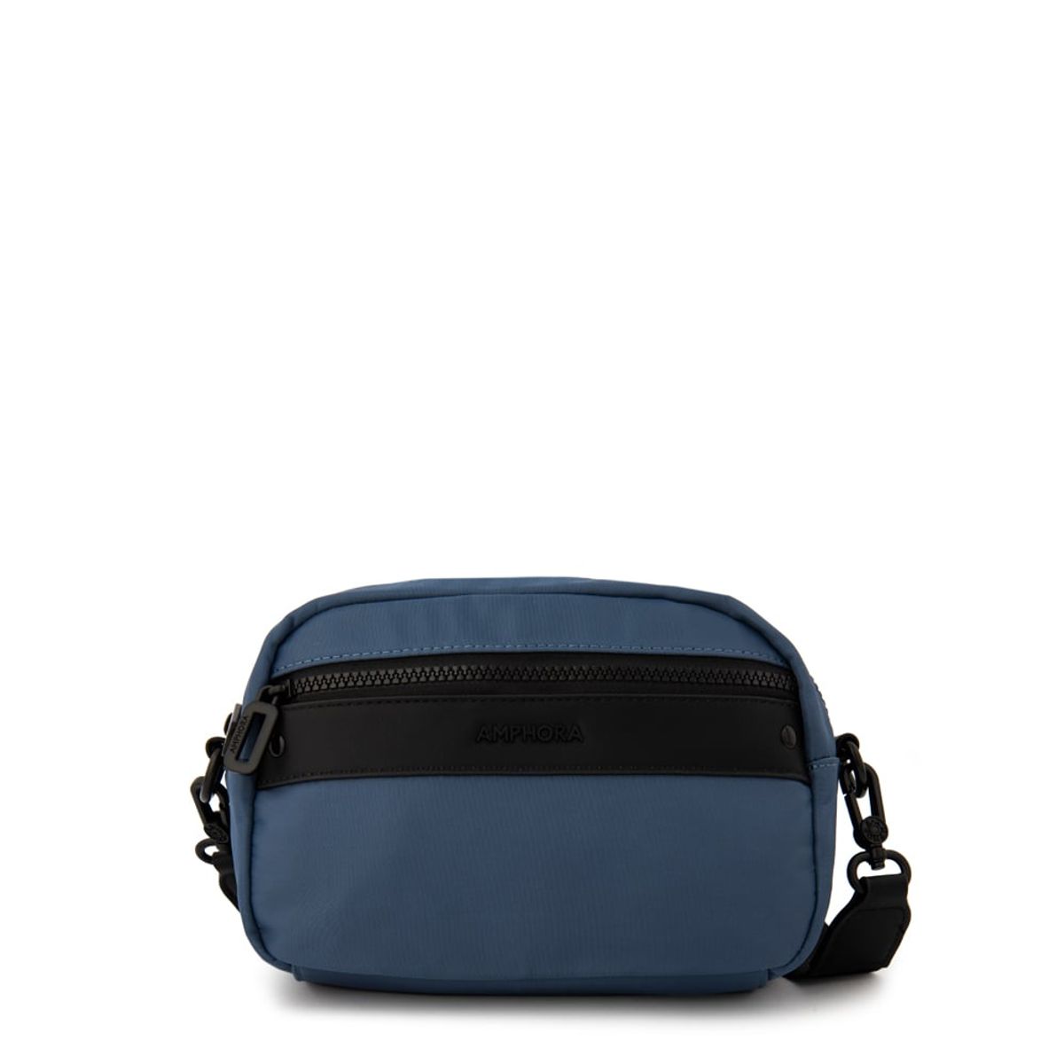 AMPHORA - Cartera bandolera peru pequeña denim