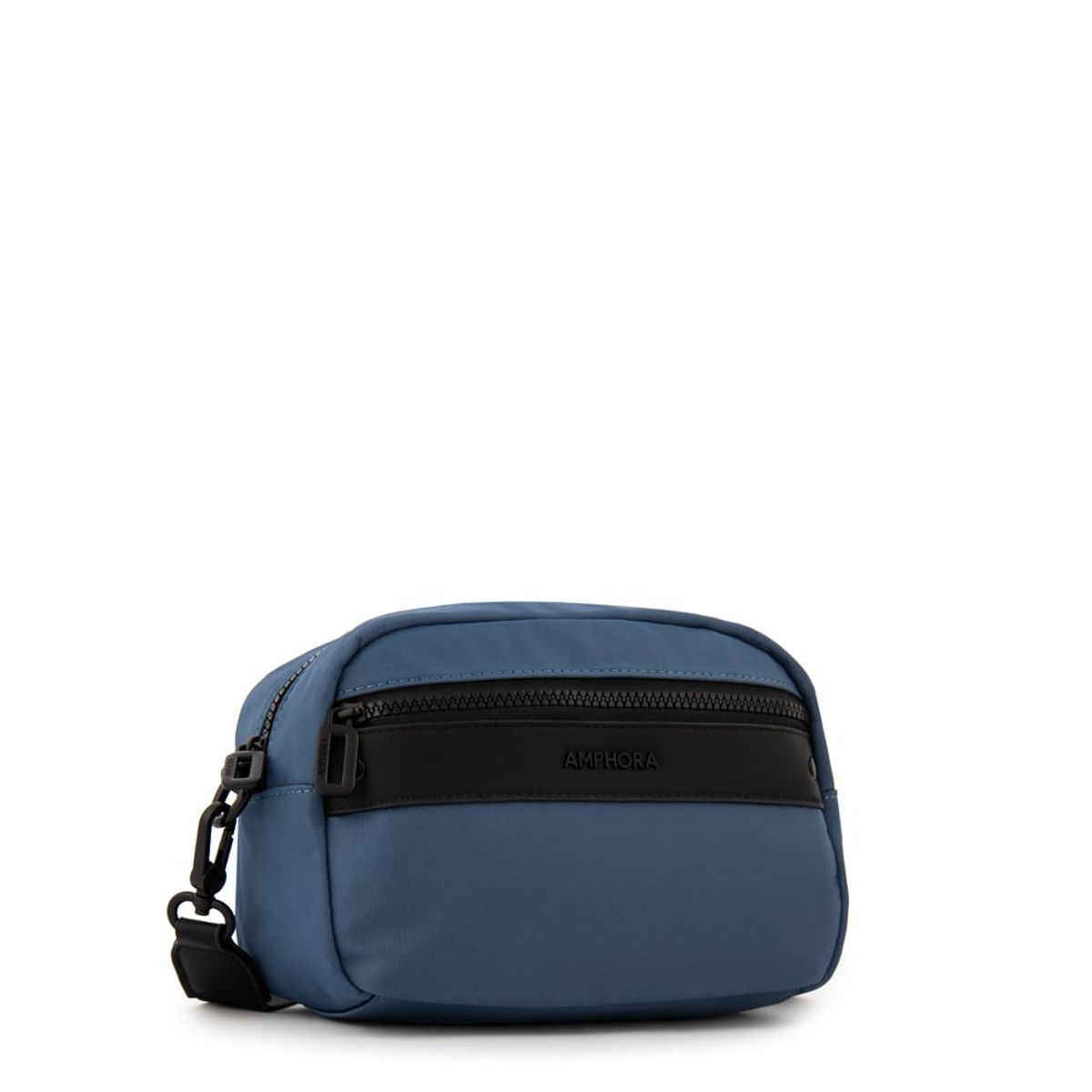 AMPHORA - Cartera bandolera peru pequeña denim