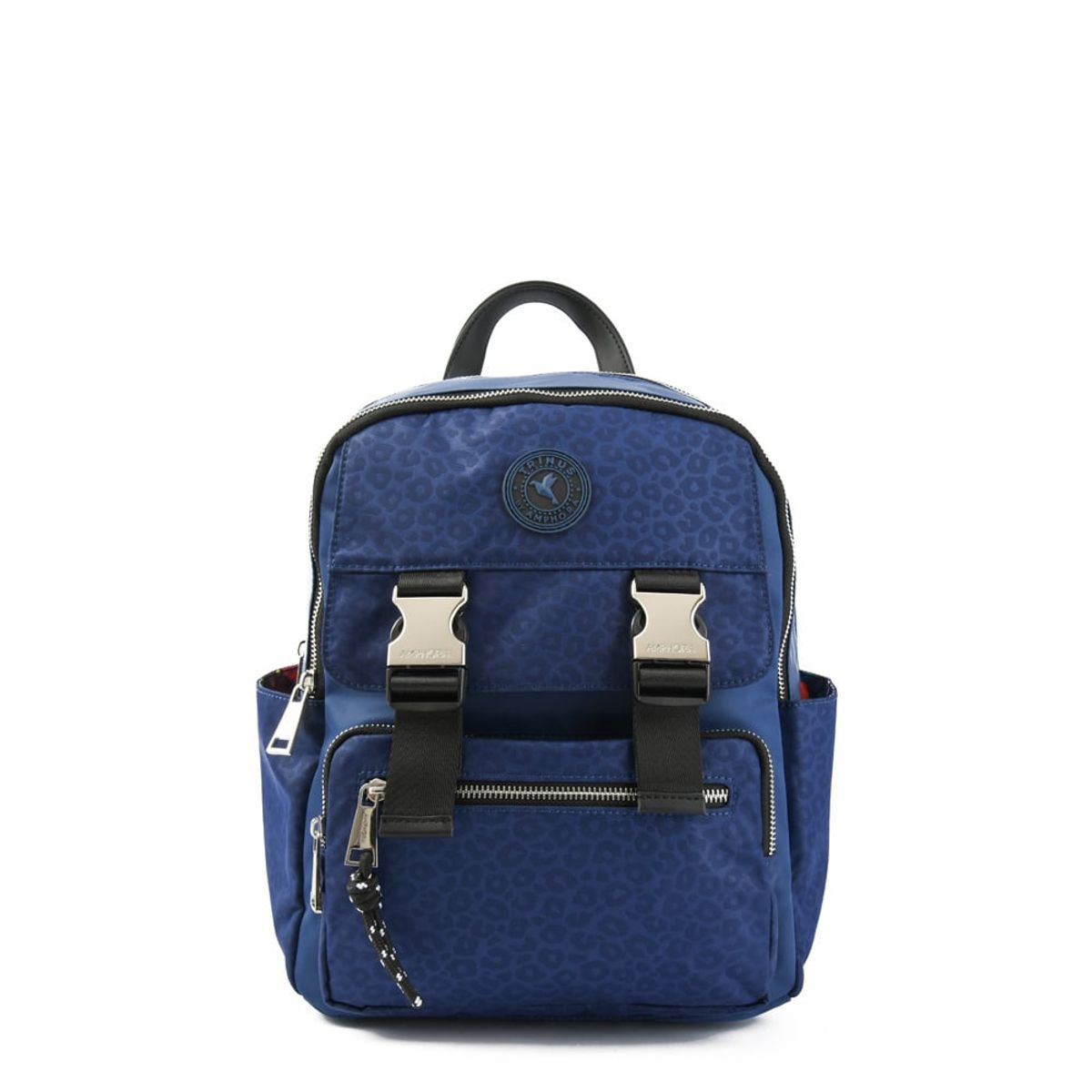 TRINUS - Mochila college mediana azul