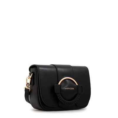 Imagen 2 del producto Cartera bandolera con tapa cecilia pequeña negro