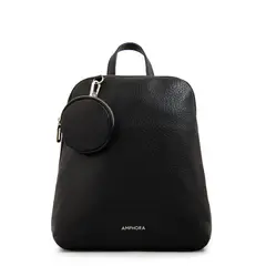 AMPHORA - Mochila nissi mediana negro especial
