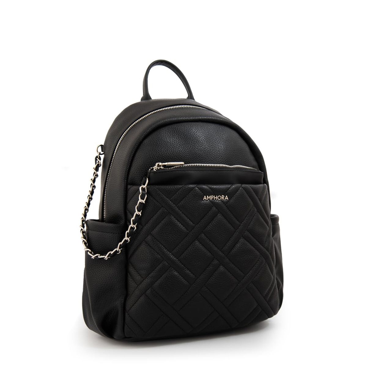 AMPHORA - Mochila grande gambia negro especial