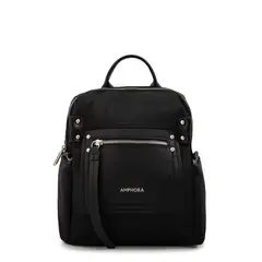AMPHORA - Mochila amparos mediana negro