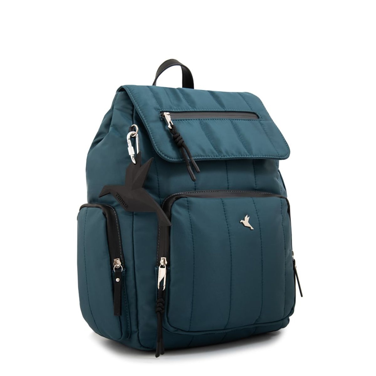 TRINUS - Mochila porta notebook lizel grande petroleo oscuro