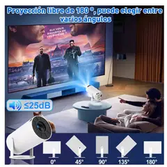 GENERICO - Proyector Smart Portatil Led Homecinema Inteligente 4K