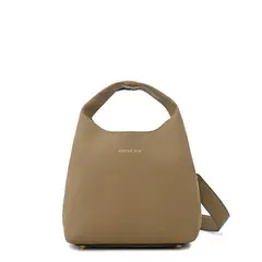 AMPHORA - Cartera bandolera mediana jolie taupe
