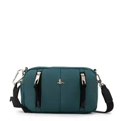 TRINUS - Cartera Bandolera mediana juliana petroleo oscuro
