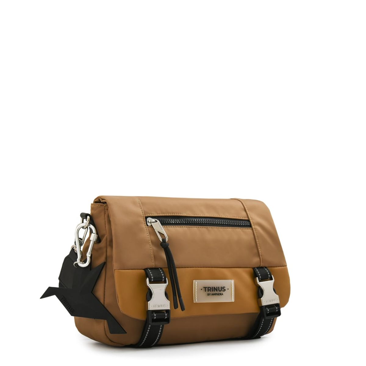 TRINUS - Cartera bandolera bandolera dania mediana beige oscuro