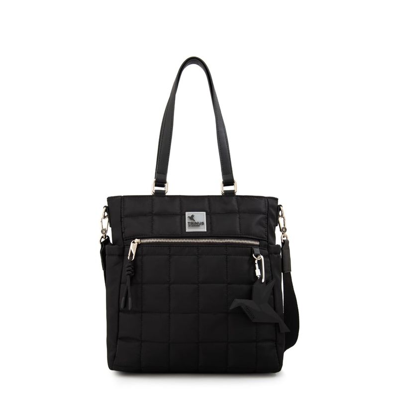 TRINUS - Cartera Dos Asas grande belina negro