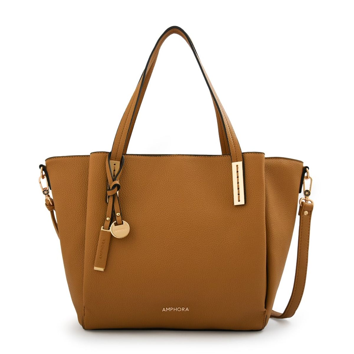 AMPHORA - Cartera Dos Asas tres divisiones grande finlandia camel