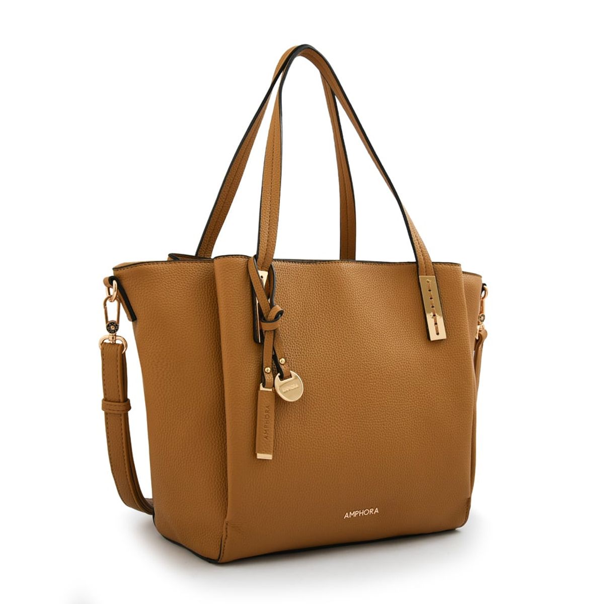 AMPHORA - Cartera Dos Asas tres divisiones grande finlandia camel