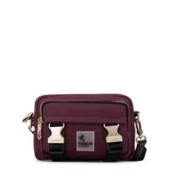 TRINUS - Cartera Bandolera mediana gina burdeo