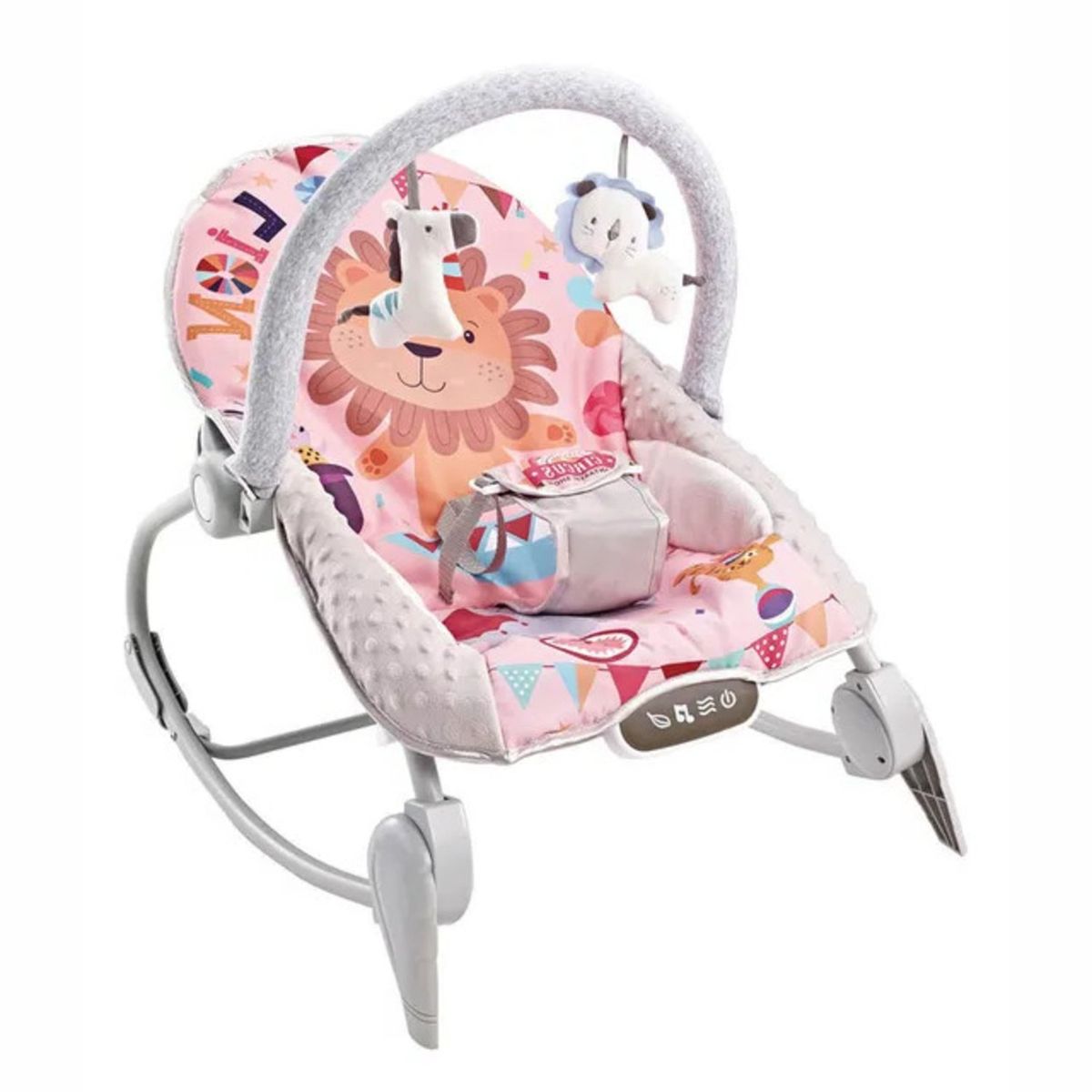 BBQOOL - Silla Nido Mecedora Rocker Lion Pink