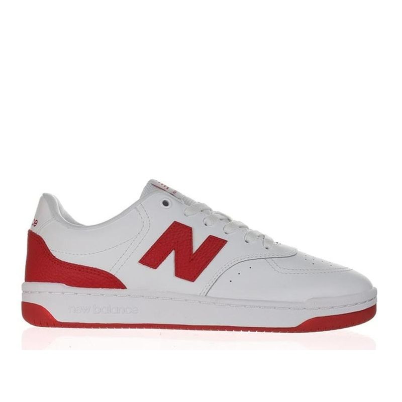 NEW BALANCE - Zapatillas Urbanas Hombre New Balance 80 Blanca/Rojo