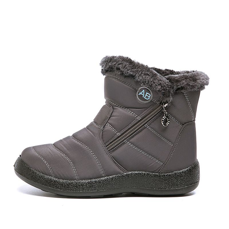 XHCY - Botas impermeables por dentro forradas con chiporro - gris.
