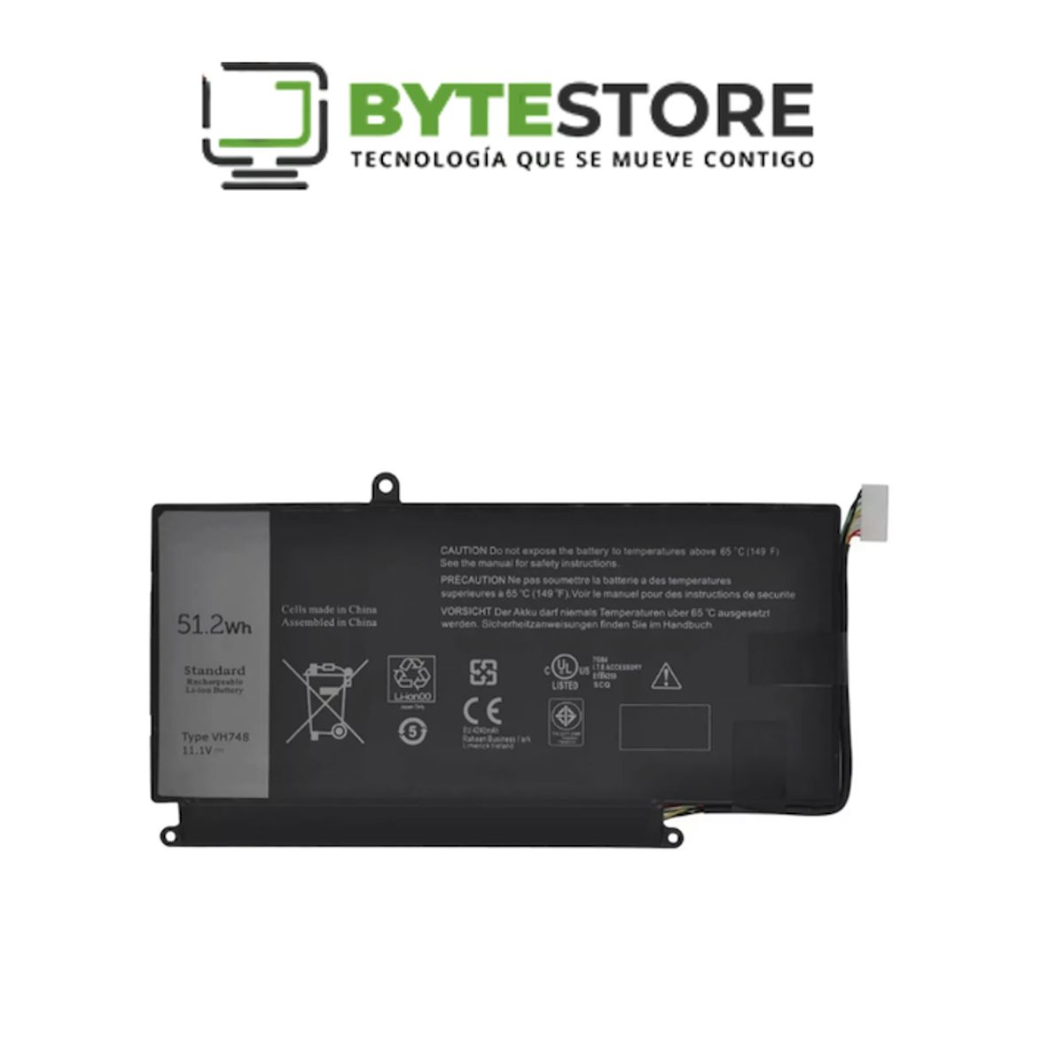 GENERICO - Bateria vh748 Para Dell Vostro 5460 5470 5560 Series