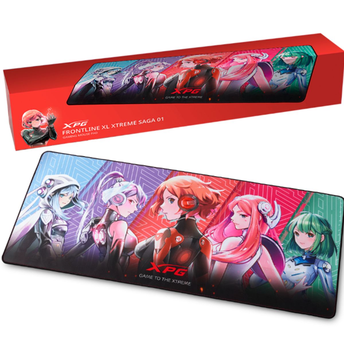 XPG - Pad Mouse XL - XPG FRONTLINE Xtreme Saga 01 -  900 x 400mm - 3mm
