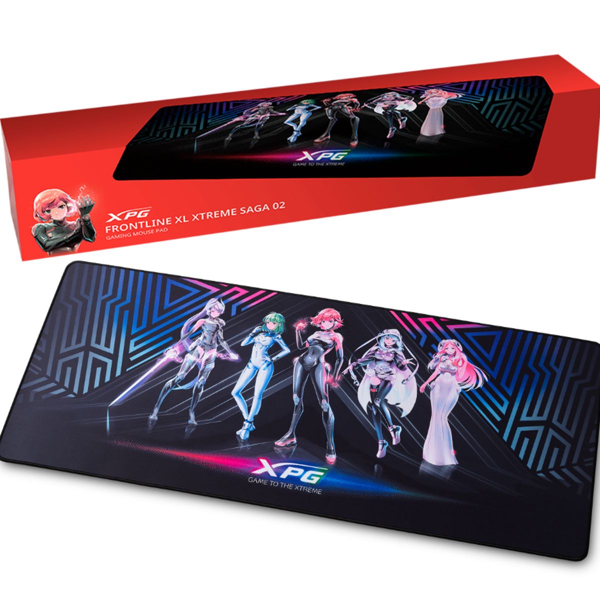 XPG - Pad Mouse XL - XPG FRONTLINE Xtreme Saga 02 -  900 x 400mm - 3mm