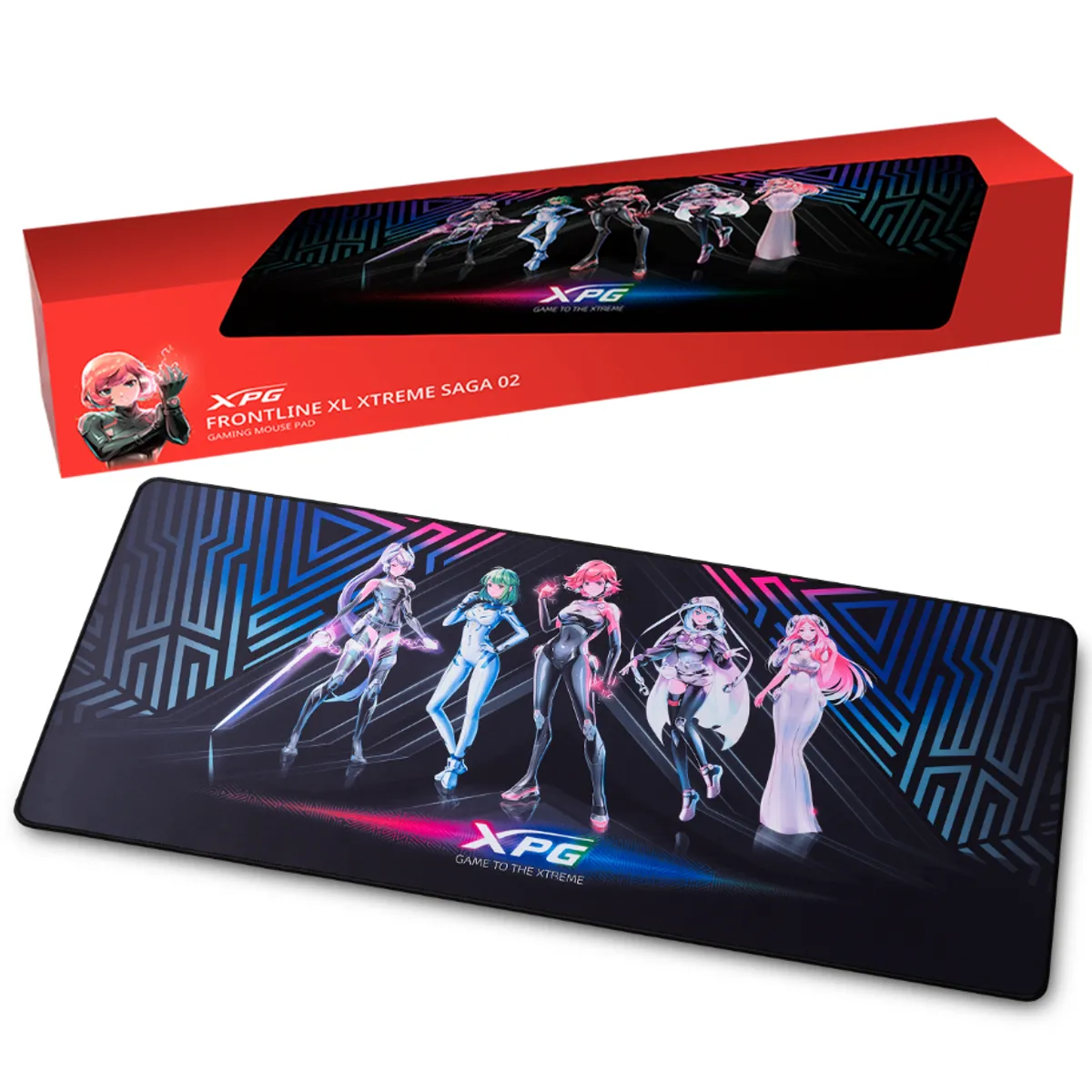 XPG - Pad Mouse XL - XPG FRONTLINE Xtreme Saga 02 -  900 x 400mm - 3mm