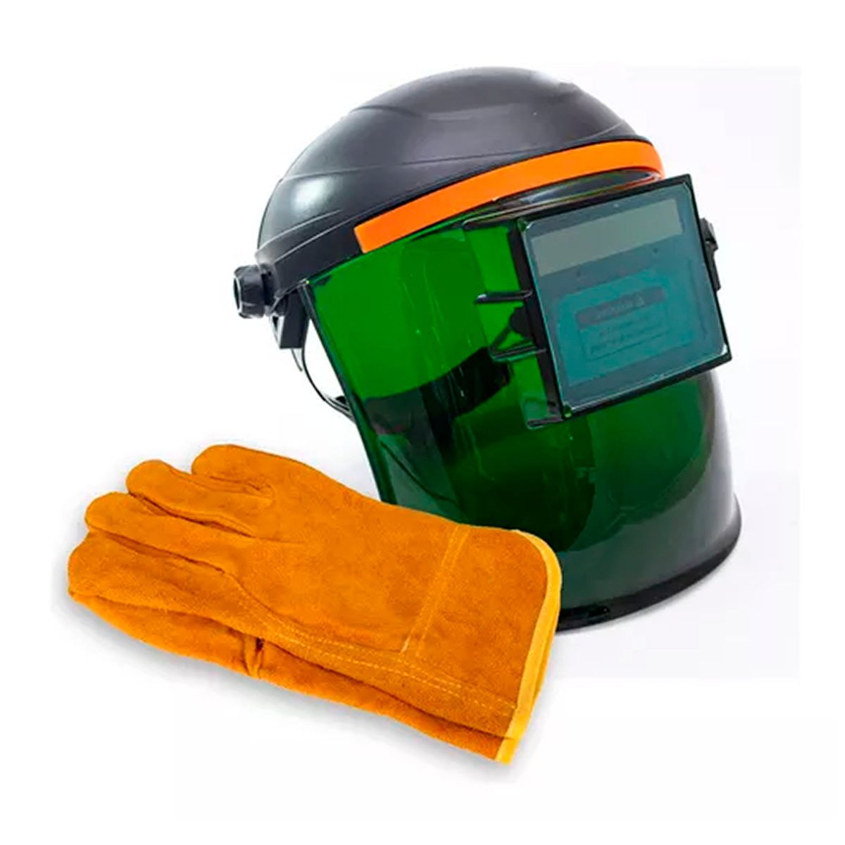 ESHOPANGIE - Máscara De Soldar Fotosensible Antirreflejo + Guantes