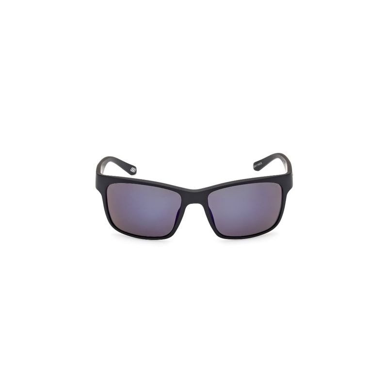 SKECHERS - Lentes de Sol Negro Espejados Skechers