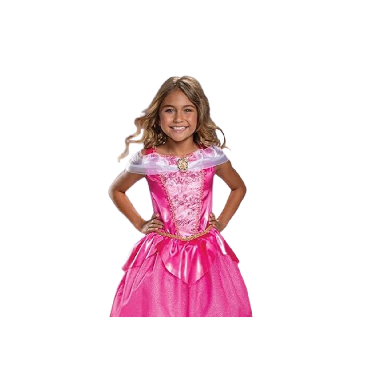 OEM - Disfraz Princesa Aurora Bella Durmiente Original Disney 7-8