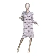 MEDIA LUNA - Camisola Plush Dama Diseño Corazones