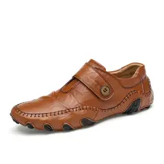 XHCY - Mocasines De Cuero Para Hombre Mocasines Zapatos De Vestir