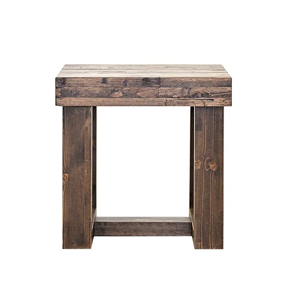 MSA MUEBLES SANTA ANA - Mesa Lateral Timber Rustico