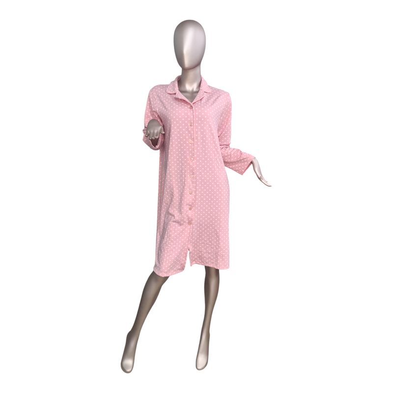 MEDIA LUNA - Camisola Dama Plush Diseño Puntos