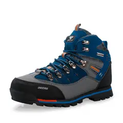 XHCY - Hombres Casual Cuero Zapatillas De Deporte Senderismo Zapato