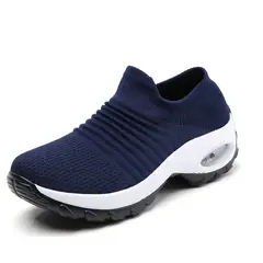 XHCY - Zapatos De Malla Gruesa Base Zapatos De Plataforma Cojín Amo