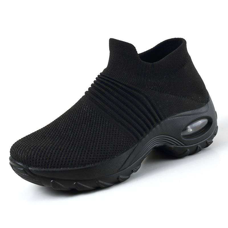XHCY - Zapatos De Malla Gruesa Base Zapatos De Plataforma Cojín Amo