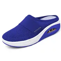 XHCY - Zapatos Para Caminar Sin Cordones Para Mujer Con Cojín De Ai