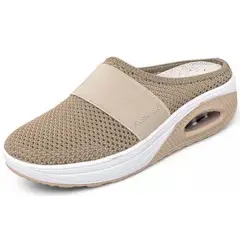 XHCY - Zapatos Para Caminar Sin Cordones Para Mujer Con Cojín De Ai