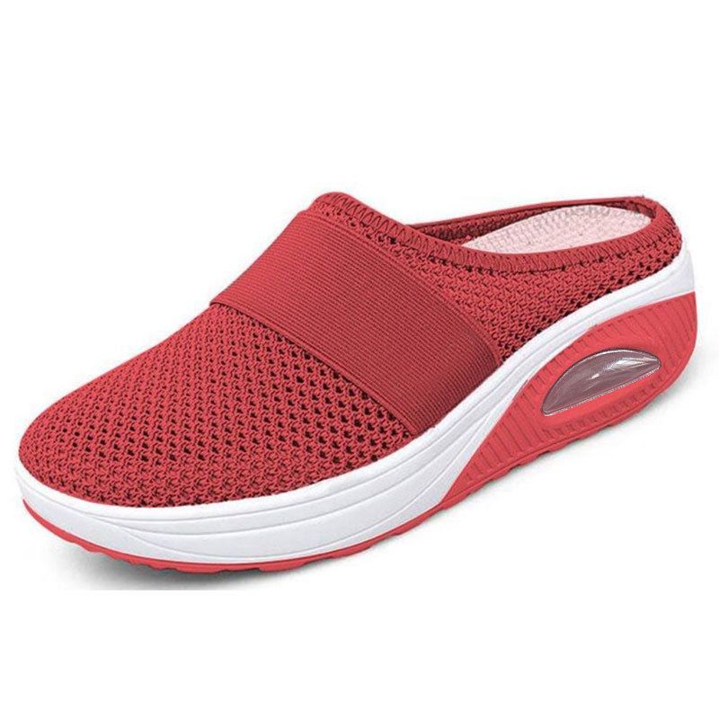 XHCY - Zapatos Para Caminar Sin Cordones Para Mujer Con Cojín De Ai