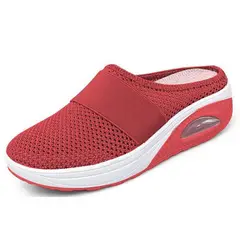 XHCY - Zapatos Para Caminar Sin Cordones Para Mujer Con Cojín De Ai