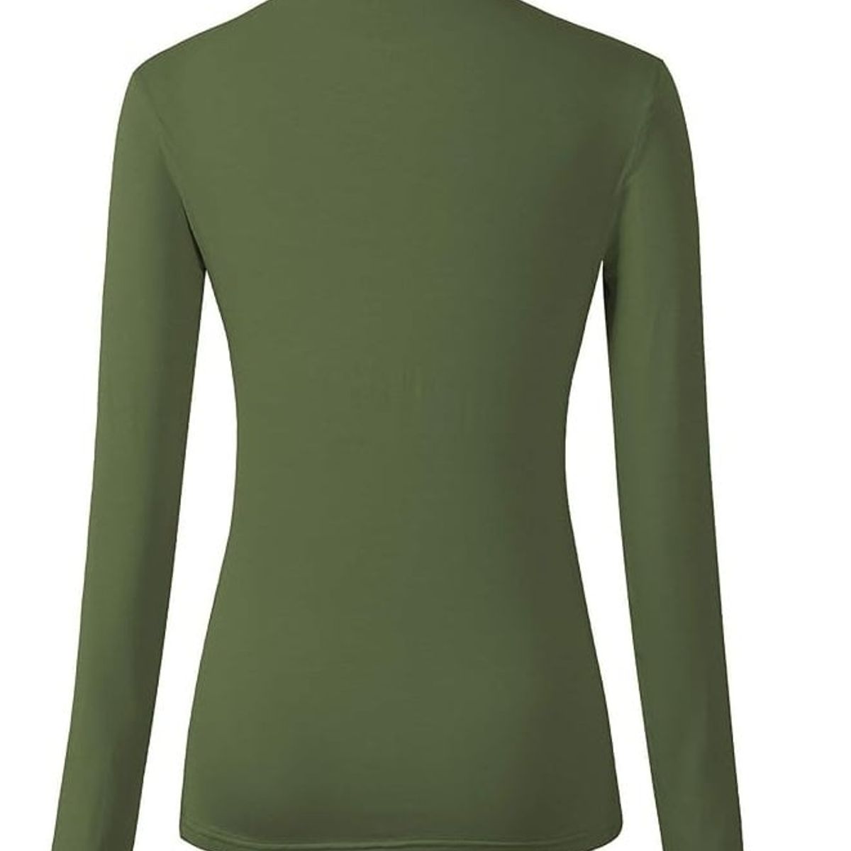 GARSIL - Camiseta Cuello Alto - Polera - Beatle Para Mujer - Primera Capa Bambu